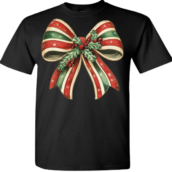 Christmas Bow Graphic Tees - Picture 10 of 16